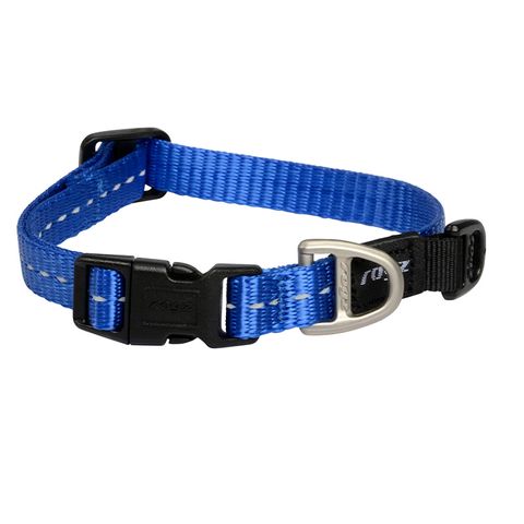 Rogz Utility Classic Collar Blue Sml