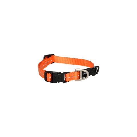 Rogz Utility Classic Collar Orange Sml