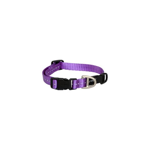 Rogz Utility Classic Collar Purple Sml