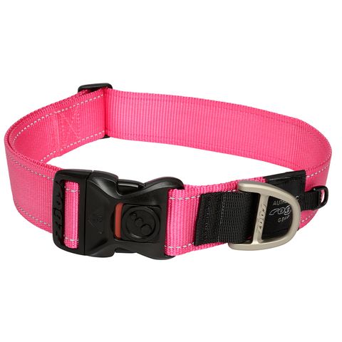 Rogz Utility Classic Collar Pink Xxlge