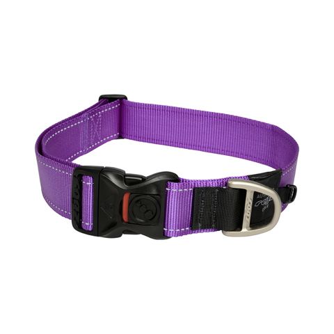 Rogz Utility Classic Collar Purple Xxlge