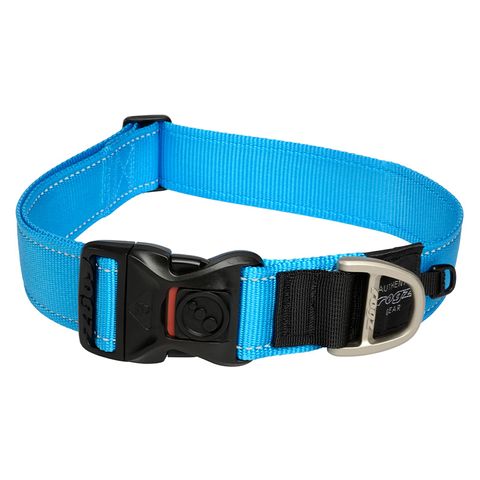 Rogz Utility Classic Collar Turquoise Xxlge