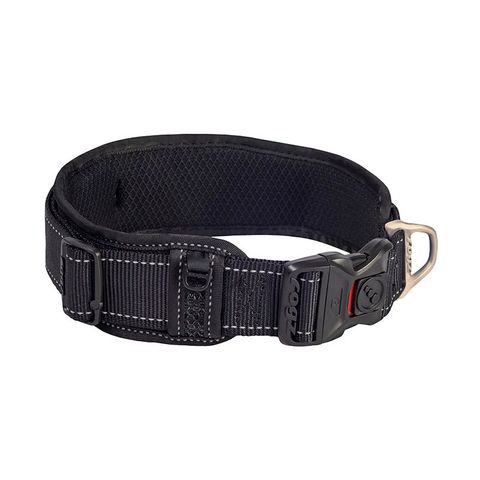 Rogz Utility Classic Padded Collar Black Xxlge