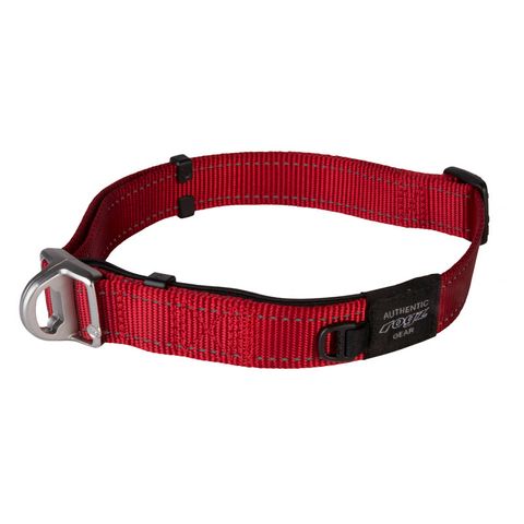 Rogz Utility Safety Collar Red Xlge