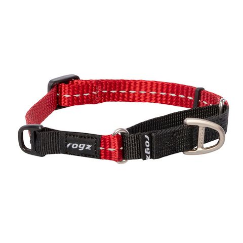 Rogz Utility Control Collar Web Red Sml