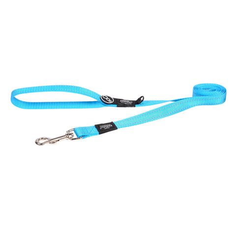 Rogz Utility Classic Lead Turquoise Lge