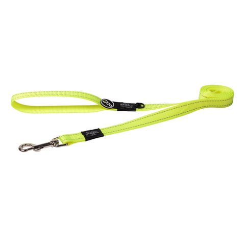 Rogz Utility Classic Lead Dayglo Yellow Lge