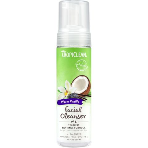 Tropiclean Waterless Facial Cleanser For Dog/Cats
