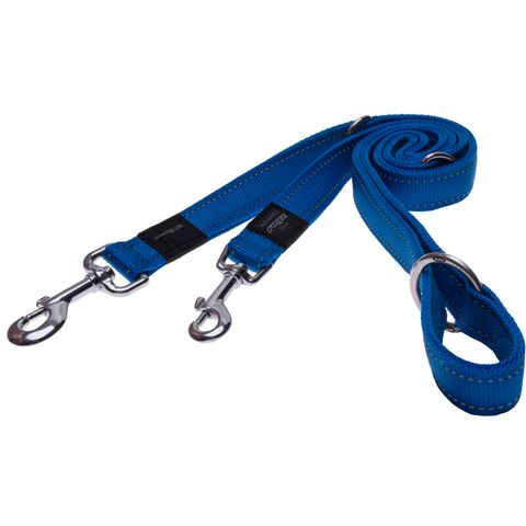 Rogz Utility Multi Lead Blue Med