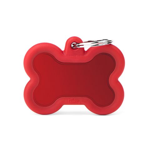 My Family Hush Tag Bone Red