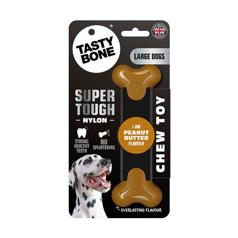 Tasty Bone Nylon Peanut Butter Lge