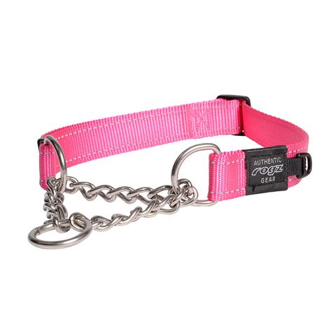 Rogz Control Obed Collar Pink Xlge