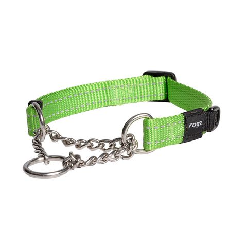 Rogz Control Obed Collar Lime Med