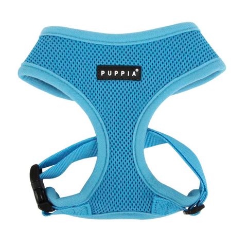 Puppia Soft Harness Sky Blue Xsml