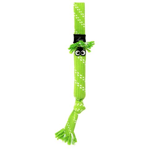 Rogz Scrubz Dental Rope Toy Lime Med