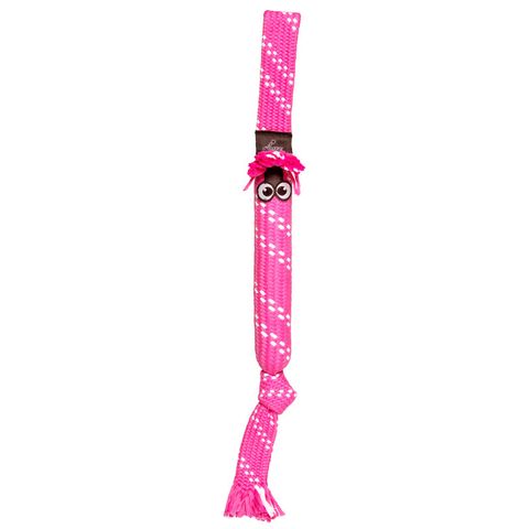 Rogz Scrubz Dental Rope Toy Pink Lge