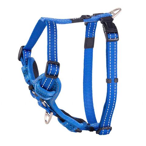 Rogz Utility Control Harness Blue Med