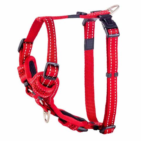 Rogz Utility Control Harness Red Med