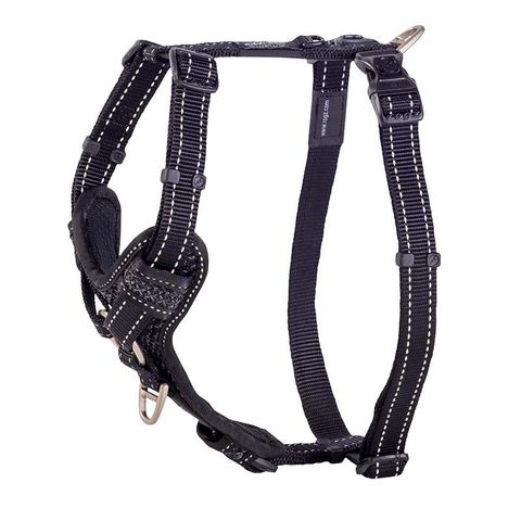 Rogz Control Harness Black Lge