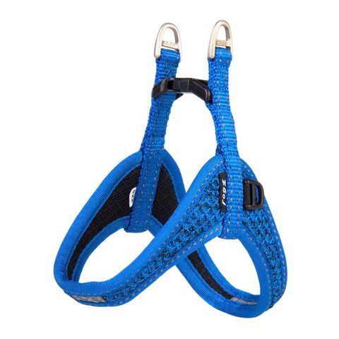 Rogz Specialty Fast Fit Harness Blue XXSml