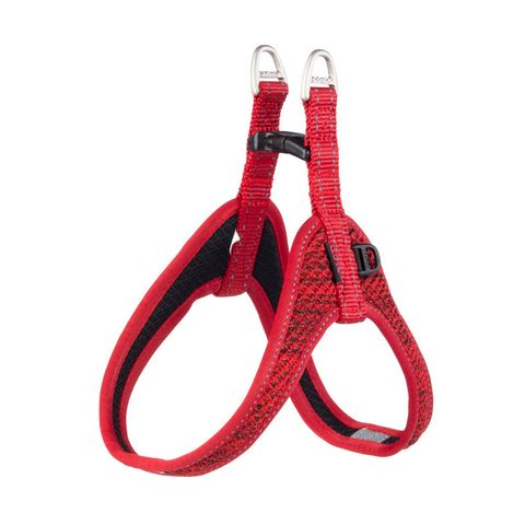 Rogz Utility Fast-Fit Harness Red Sml/Med