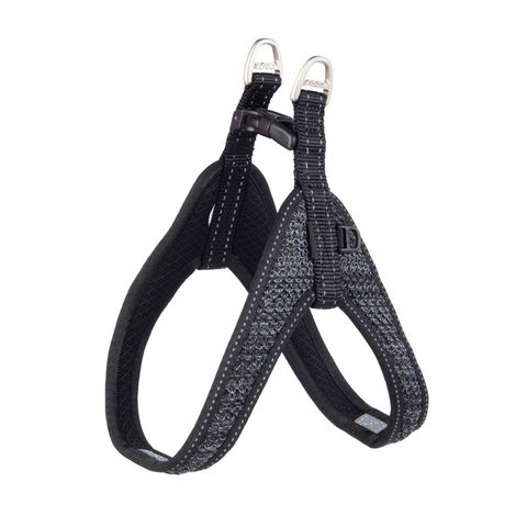 Rogz Utility Fast-Fit Harness Black Med