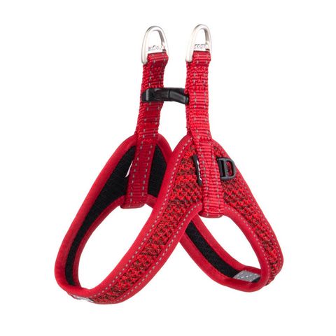 Rogz Utility Fast-Fit Harness Red Sml