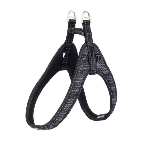 Rogz Utility Fast-Fit Harness Black Med/Lge