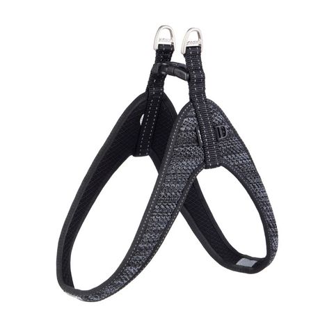 Rogz Utility Fast-Fit Harness Black Lge