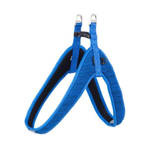 Rogz Specialty Fast Fit Harness Blue Lge