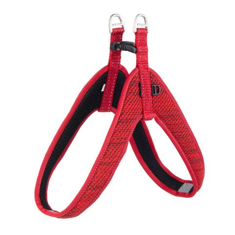 Rogz Utility Fast-Fit Harness Red Lge