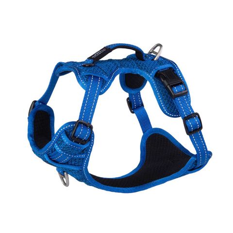 Rogz Utility Explore Harness Blue Med
