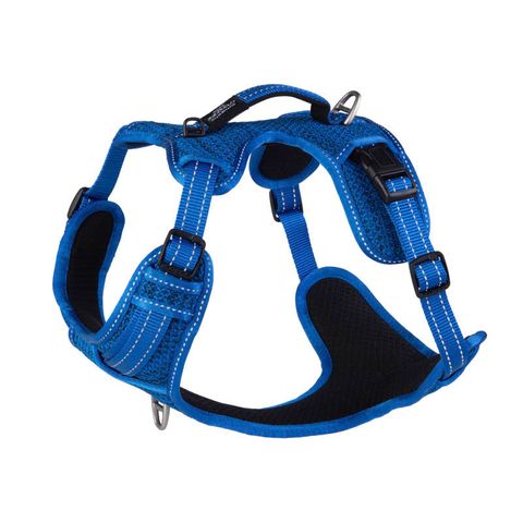 Rogz Utility Explore Harness Blue Lge