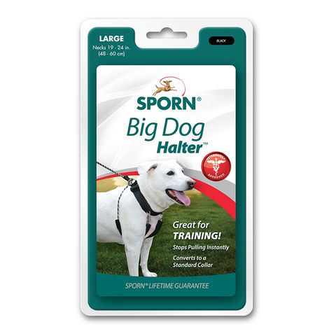 Sporn Big Dog Halter Black Lge