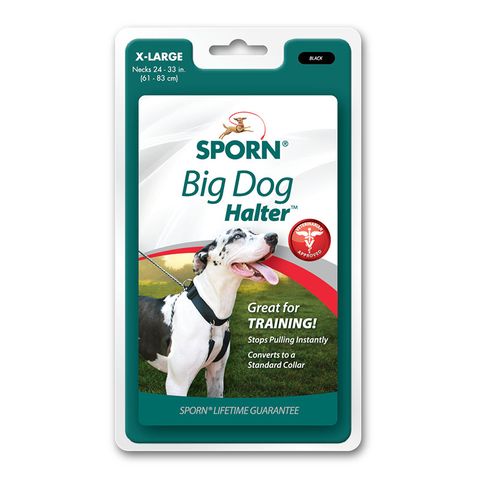 Sporn Big Dog Halter Black Xlge