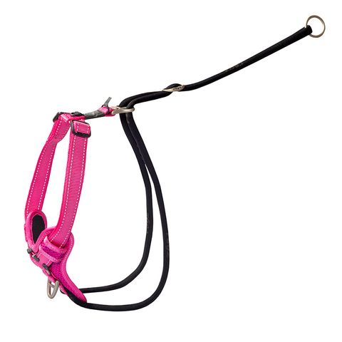 Rogz Utility Stop-Pull Harness Pink XLge