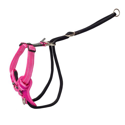 Rogz Utility Stop-Pull Harness Pink Lge