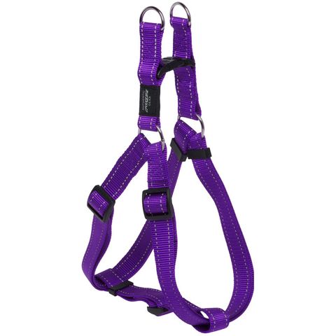 Rogz Utility Step-In Harness Purple Xlge