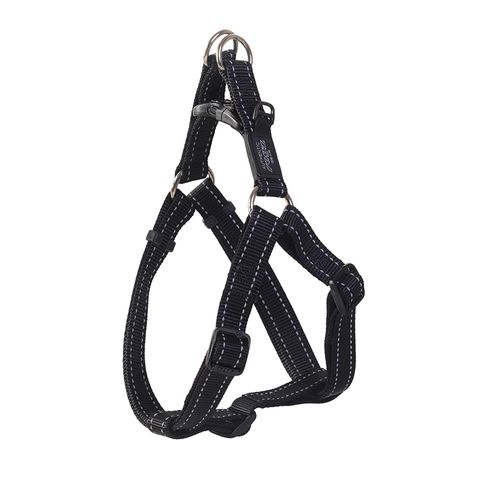Rogz Utility Step-In Harness Black Lge