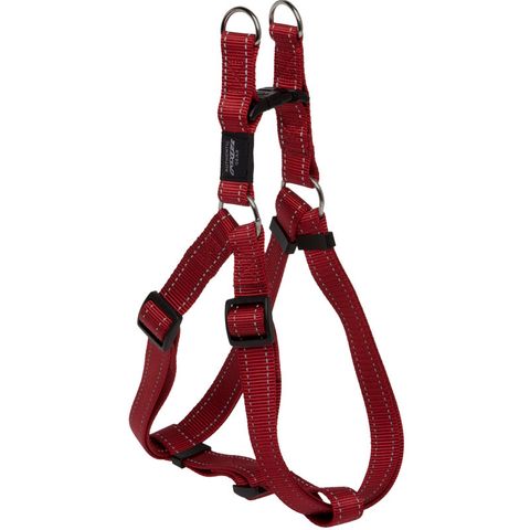 Rogz Utility Step-In Harness Red Xlge