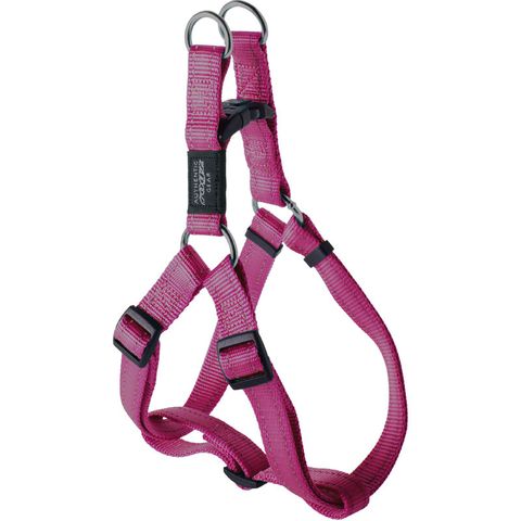 Rogz Classic Step-In Harness Pink Lge