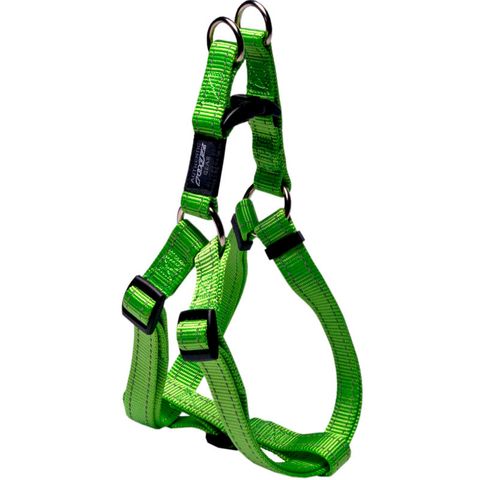 Rogz Utility Step-In Harness Lime Lge