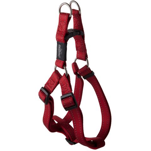 Rogz Utility Step-In Harness Red Lge