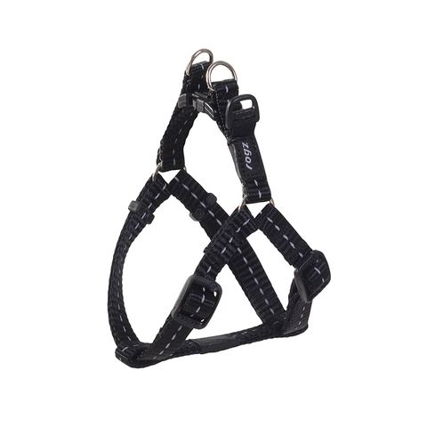 Rogz Utility Step-In Harness Black Sml