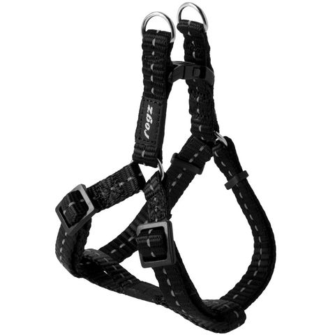 Rogz Utility Step-In Harness Black Sml