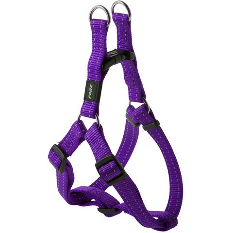 Rogz Utility Step-In Harness Purple Med