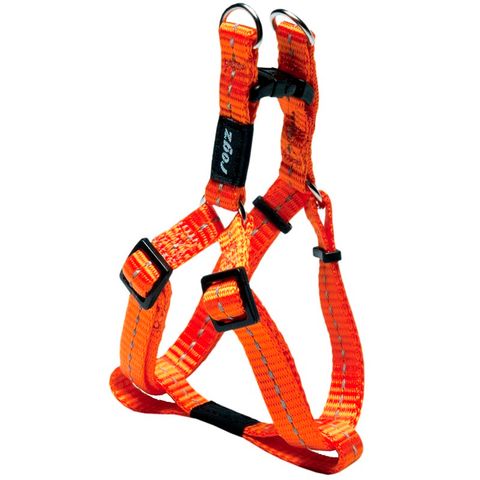 Rogz Utility Step-In Harness Orange Sml
