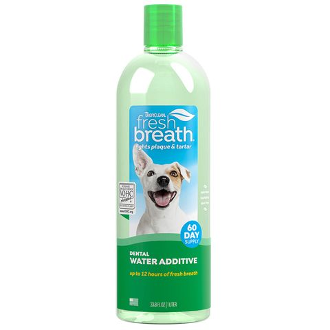 TropiClean Fresh Breath Dental Water Additive for Dogs 1Ltr
