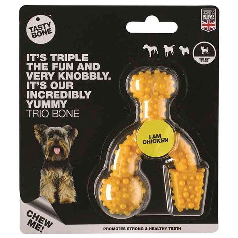 Tasty Bone Nylon Trio Chicken Toy