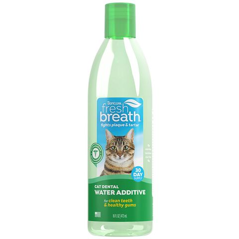 TropiClean Fresh Breath Dental Water Additive for Cats